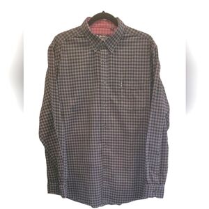 Ben Sherman Blocked Pattern Long Sleeve Button-down Shirt